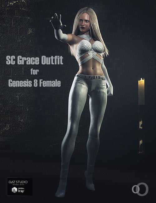 SC Grace Outfit for Genesis 8 Female