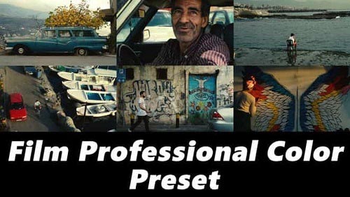 Film Professional Color Preset 136729 - Premiere Pro Presets