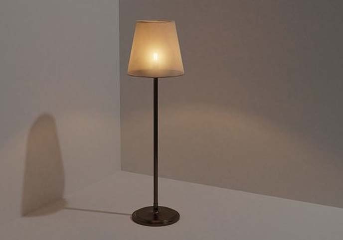 Floor Lamp with Procedurals in Blender