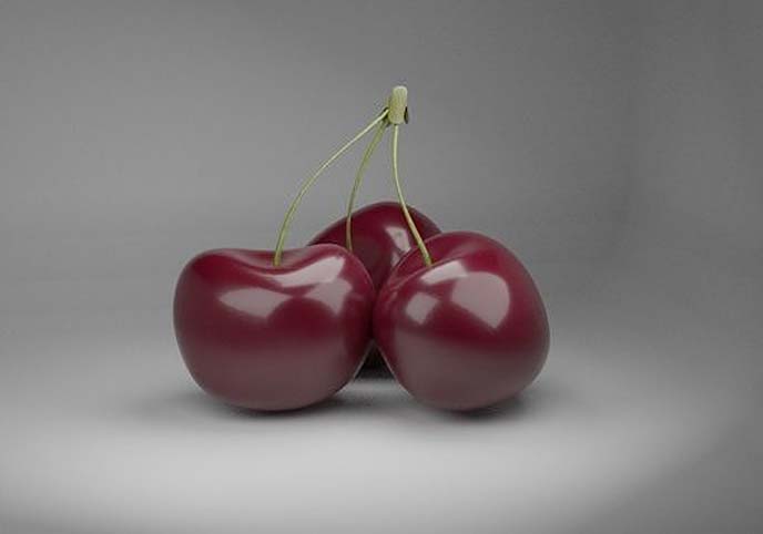 Low-Poly Cherries