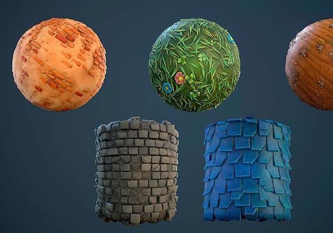 Stylized materials Texture