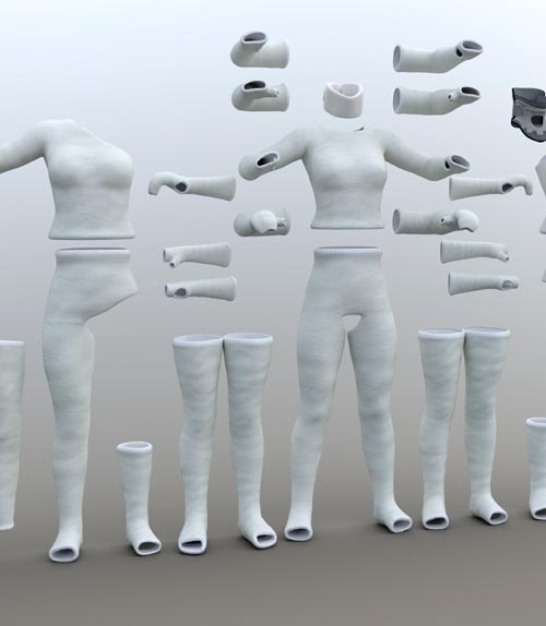 Cast Collection For Genesis 3 Female