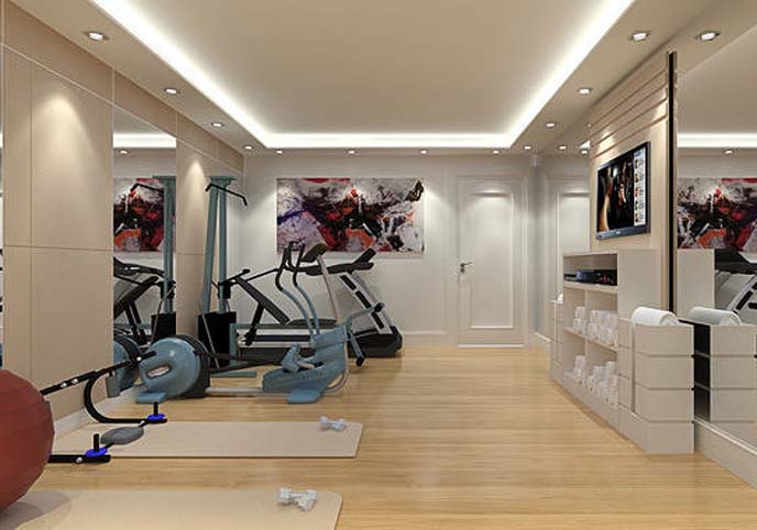 Sketchup Fitness Room