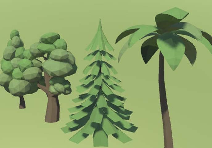 FREE LowPoly Trees