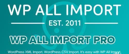 WP All Import Pro v4.6.9 - Plugin Import XML or CSV File For WordPress