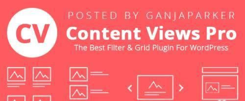 Content Views Pro v5.8.7.1 - Display Any WordPress Posts Easily