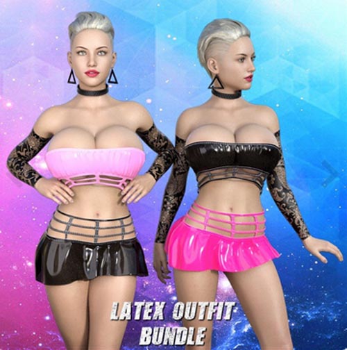 Latex Outfit Bundle G8F/G8.1F