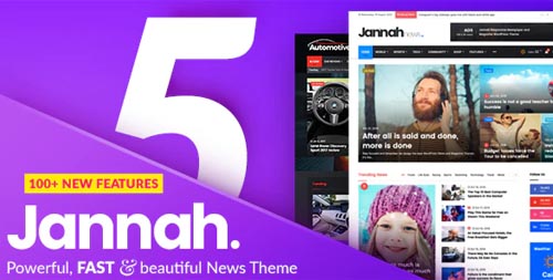 ThemeForest - Jannah v5.4.7 - Newspaper Magazine News BuddyPress AMP - 19659555 - NULLED