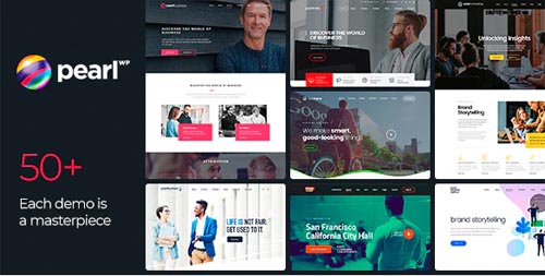 ThemeForest - Pearl v3.3.1 - Corporate Business WordPress Theme - 20432158 - NULLED