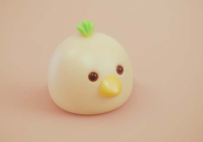 Turnip Chick - Free Miniature