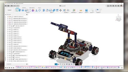 Udemy - Fusion 360 - Robot Design