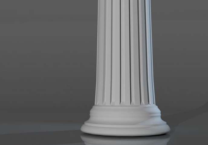 Modern column