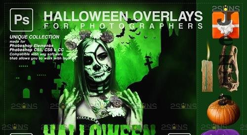 Halloween clipart Halloween overlay, Photoshop overlay - 1584061