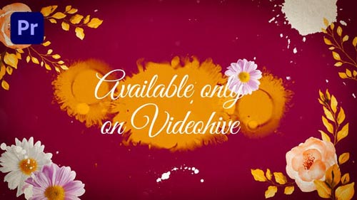 Videohive - Last Words of Love - Beautiful Title Sequence | MOGRT - 31924447