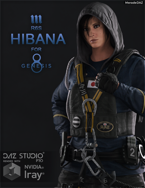 R6S Hibana for Genesis 8 and 8.1 Female