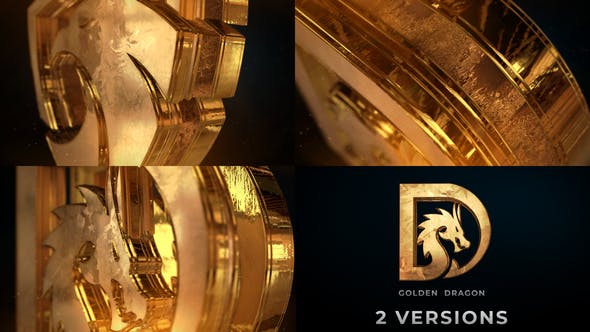Videohive - Gold Logo Reveal - 33121350