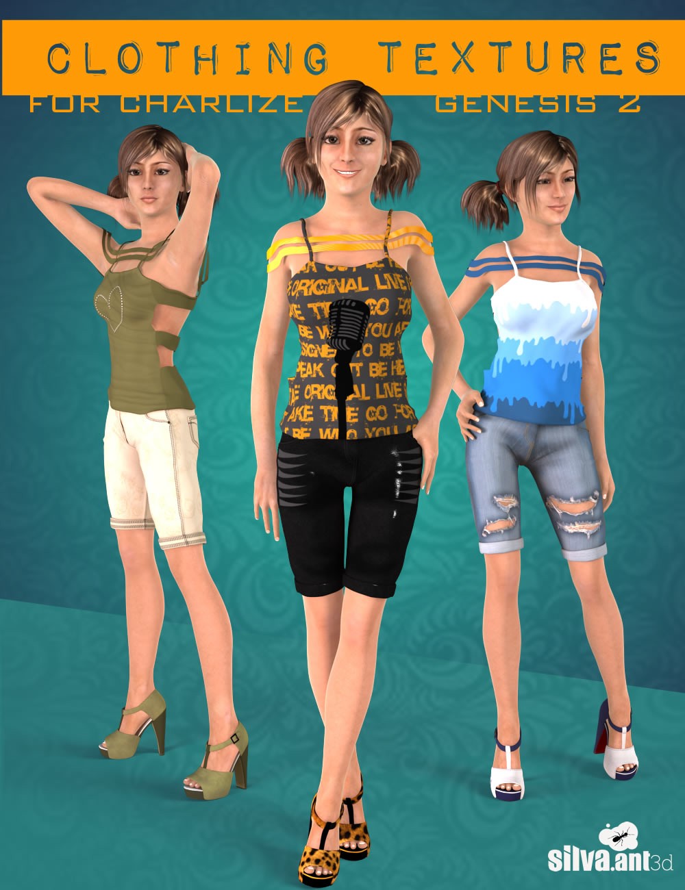 Clothing Textures for Charlize