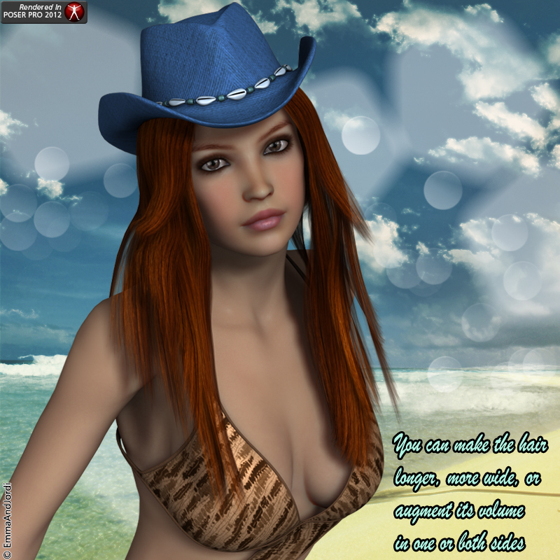 Buenaventura Hair For V4 And A4