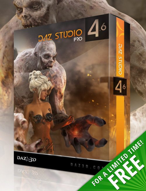 Daz3D Studio 4.6 Free NOW!