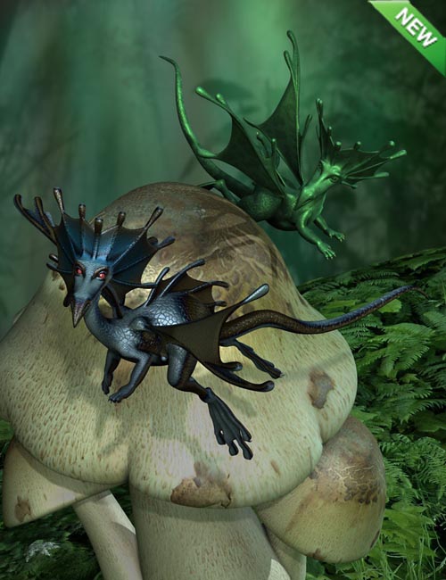 Squee the Little Fae Dragon