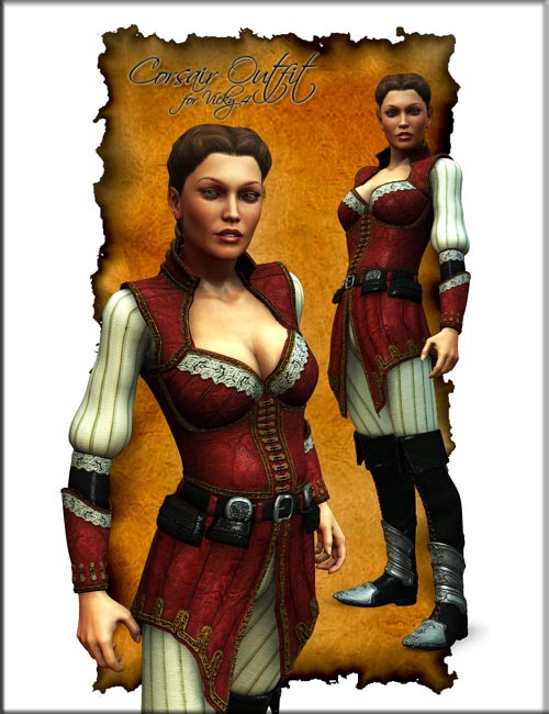 Corsair Outfit for Vicky 4.1