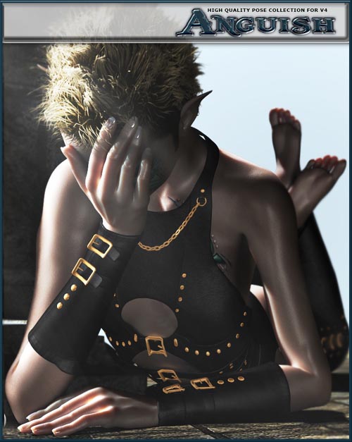 i13 emotions ANGUISH POSE COLLECTION for v4