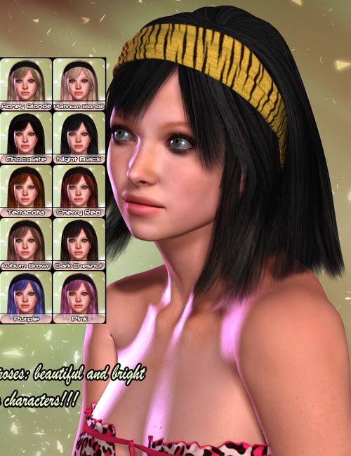 Renesmel Hair For V4 And A4