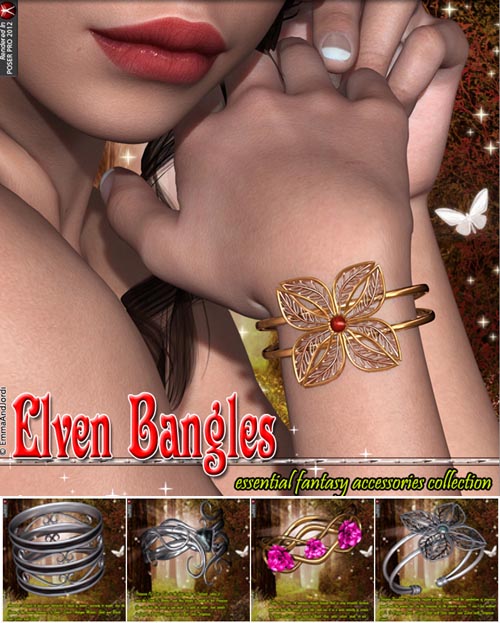 Elven Bangles For V4 V6 And Genesis 2