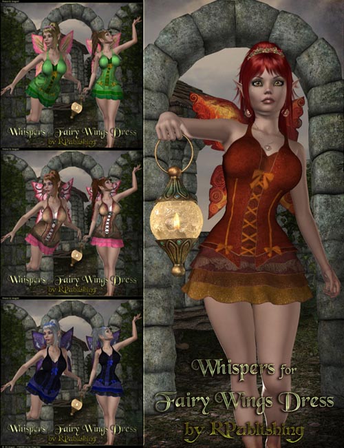 WHISPERS for Fairy Wings Dress