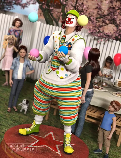 Clown [ Iray UPDATE ]