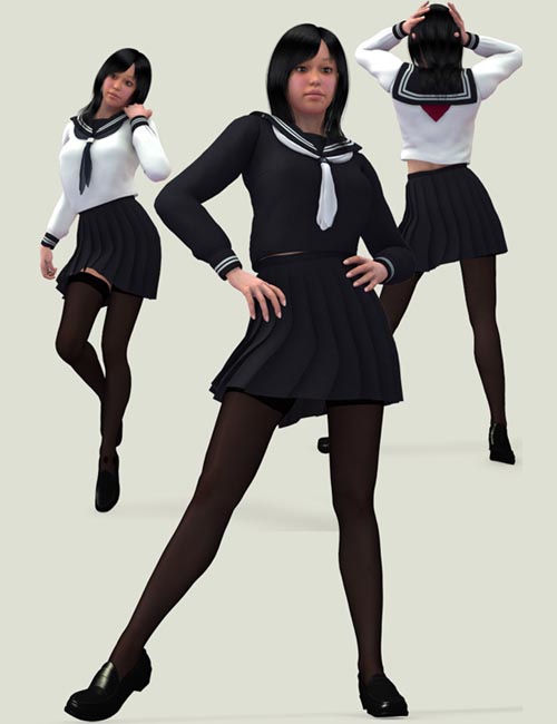 rg Sailor School Uniform for V4A4G4Elite