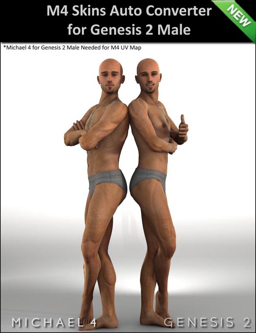 [Updated] Michael 4 Skins Auto Converter For Genesis 2 Male(s)