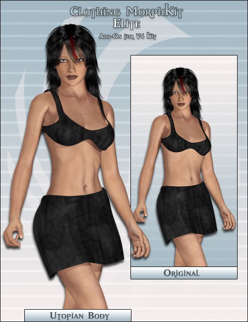 Clothing MorphKit Elite for Victoria 4 Add On