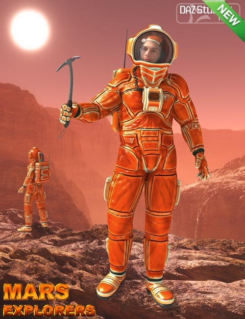 Mars Explorers for Genesis 2 Male(s)