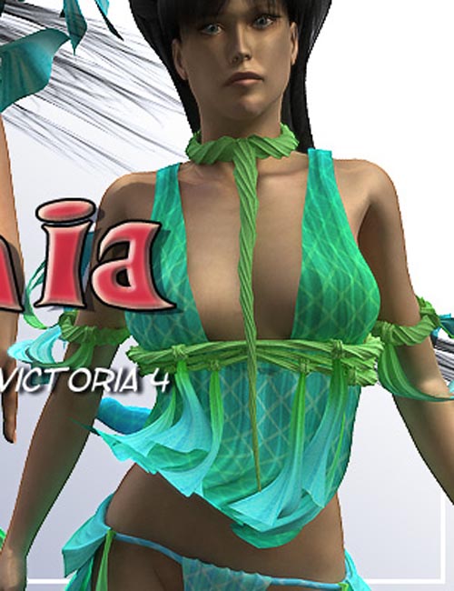 Amazonia - clothes & hair for V4