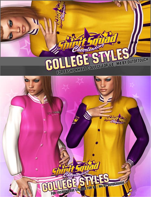 SPIRIT SQUAD COLLEGE STYLE for FASHIONWAVE College