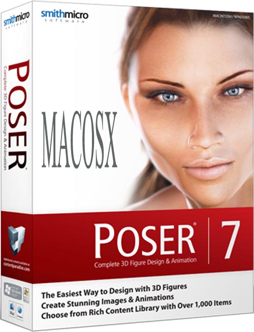 Poser 7 for MacOSX