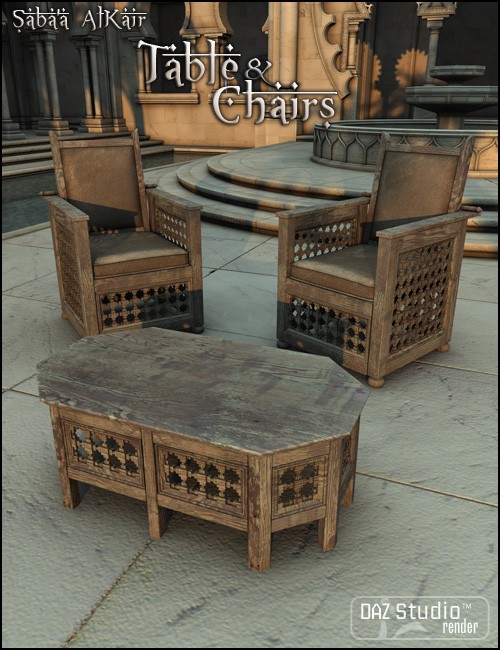Saba'a AlKair Table and Chairs