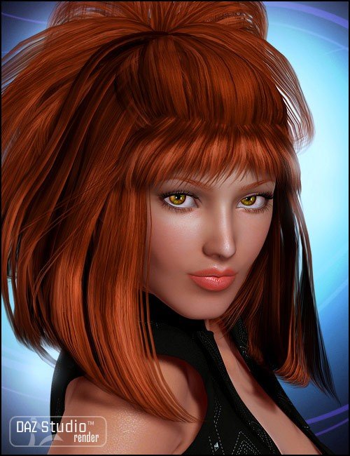Jennifer Hair for Genesis 3 Female(s) » Daz3D and Poses stuffs download ...