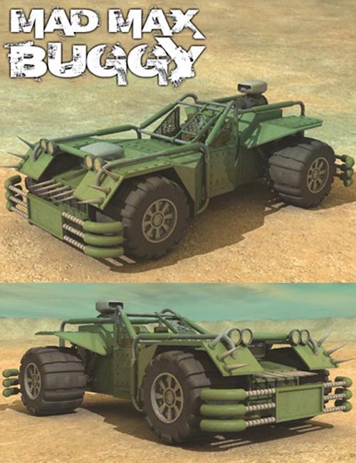 Storm Buggy - post apocalyptic vehicle for aggressive driving
