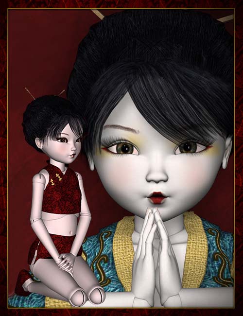 Geisha Doll for BJD