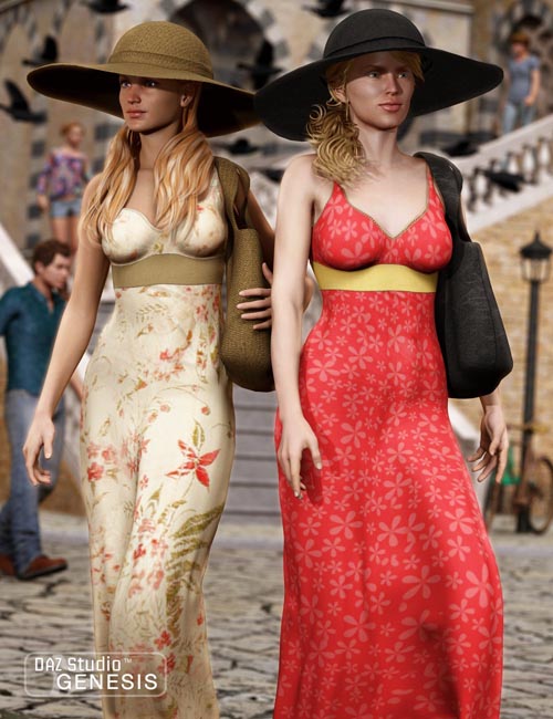 Summer Casuals Fitted Sundress Textures 2