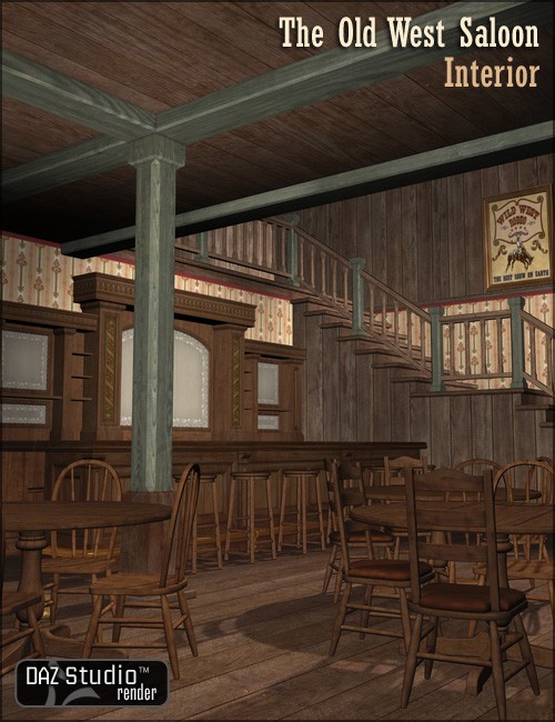 The Old West Saloon Interior