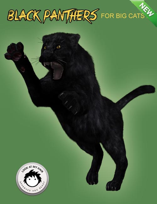 Black Panthers for DAZ Big Cat 2