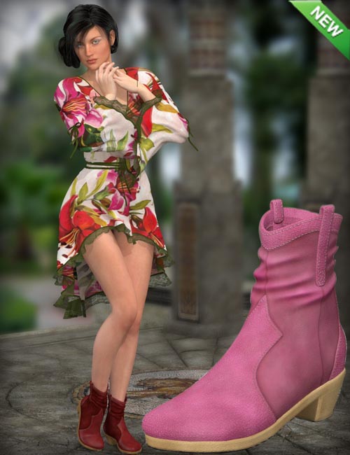 Patchwork Shoes 4 » Daz3D and Poses stuffs download free - Discussion ...