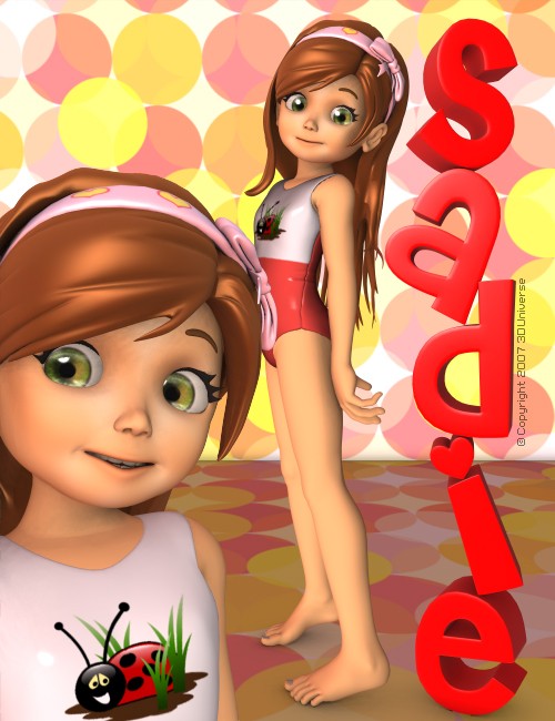 3D Universe Toon Girl Sadie