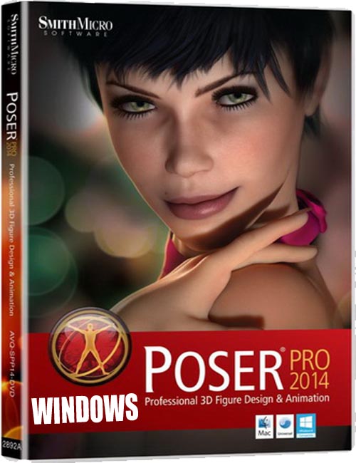 Poser Pro 2014 v10.0.3 + Content for Windows