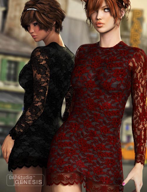 Lacy Dress Textures