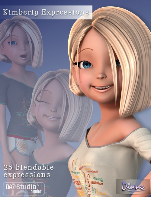 Kimberly for Genesis Complete | 3D Models and 3D Software 