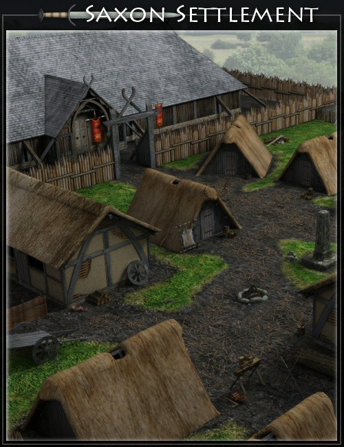 Saxon Settlement by Merlin